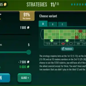 Grand Vegas Casino - Estrategias