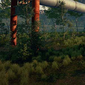 Corre a través de las laderas de una montaña