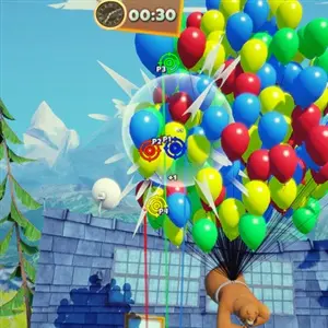 Grizzy and the Lemmings Crazy Party - Globos