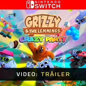 Grizzy and the Lemmings Crazy Party Nintendo Switch - Tráiler