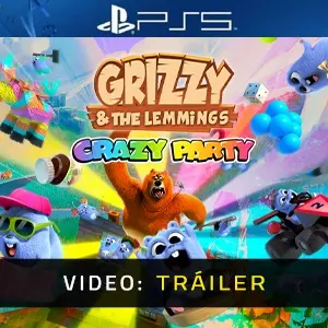 Grizzy and the Lemmings Crazy Party PS5 - Tráiler