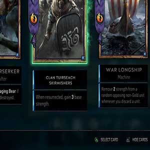 Choose a card to resurrect