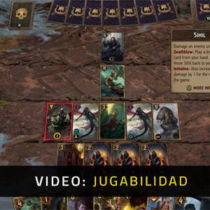 GWENT The Witcher Card Video de la Jugabilidad