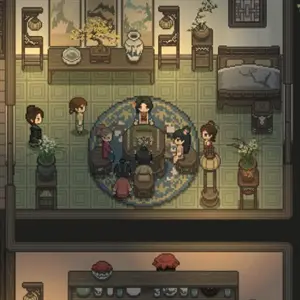 Halcyon Days at Taoyuan - Sala de Estar