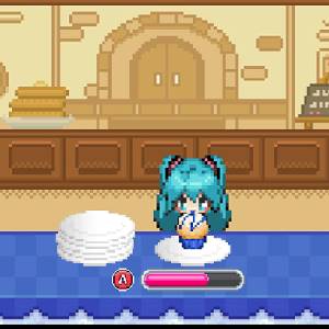 Hatsune Miku The Planet Of Wonder And Fragments Of Wishes - Comiendo