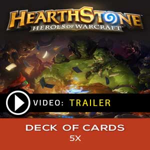 Comprar Hearthstone Heroes of Warcraft 5 x Deck of Cards CD Key Comparar Precios