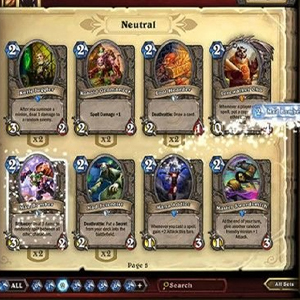 Hearthstone Heroes of Warcraft Deck of Cards Elige tus cartas