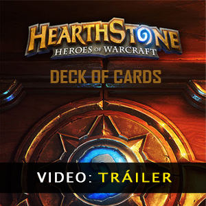 Hearthstone Heroes of Warcraft Deck of Cards Vídeo del tráiler