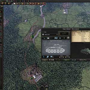 Hearts of Iron 4 No Step Back Diseñador De Tanques