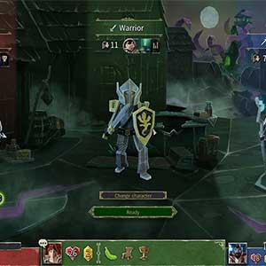 HELLCARD Pantalla de Selección de Personaje