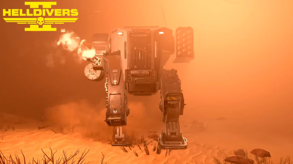 EXO-45 Patriot Exosuit de Mech Madness Helldivers 2
