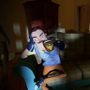 Hello Neighbor - Tomando Café