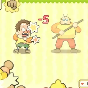 Hermit and Pig - Puñetazo