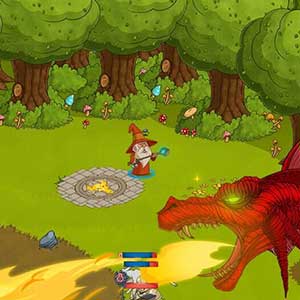 Enemigo dragón rojo