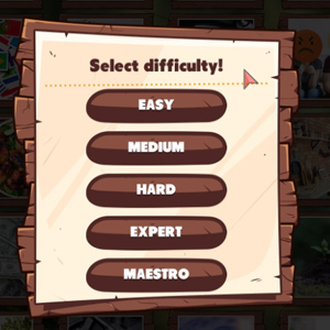 Hidden Words Puzzles - Dificultad