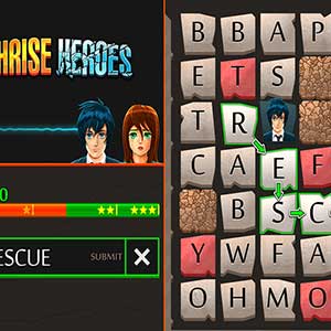 Highrise Heroes Word Challenge - Rejilla
