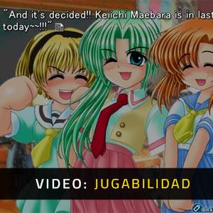 Higurashi When They Cry Hou Rei Video de la Jugabilidad