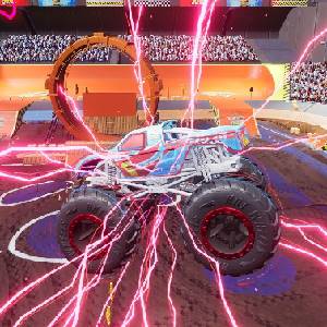 Hot Wheels Monster Trucks Stunt Mayhem - As de las Carreras