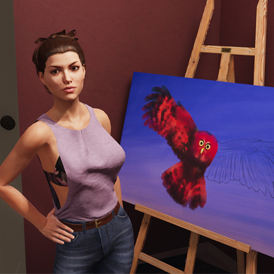 House Party - Pintura de Madison