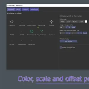 HudSight - crosshair overlay - Personalizado