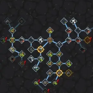 Idle DeepMiner - Árbol de Habilidades