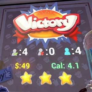 Ganadores en el tablero