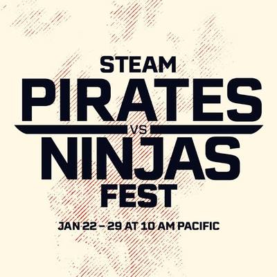 Festival de Piratas contra Ninjas de Steam vs. Allkeyshop: Prepárate el 22 de Enero