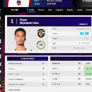 International Basketball Manager 23 - Victor Wembanyama