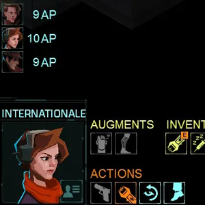 Invisible, Inc. - Interfaz
