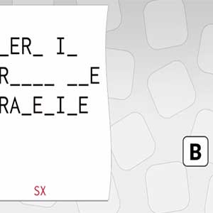 Una palabra en cada frase