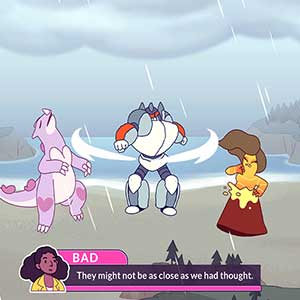 Kaichu The Kaiju Dating Sim - Gigachu, Gigachu, Tephra y Robot Gigante