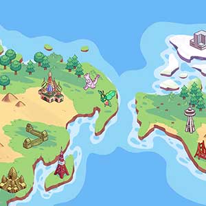 Kaichu The Kaiju Dating Sim - Mapa mundial de Kaichu