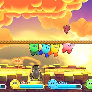 Kirby’s Return to Dream Land Deluxe - Todos los Jugadores que Usen Kirby