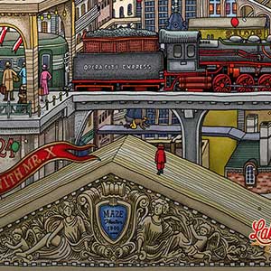 Labyrinth City Pierre the Maze Detective - Tren