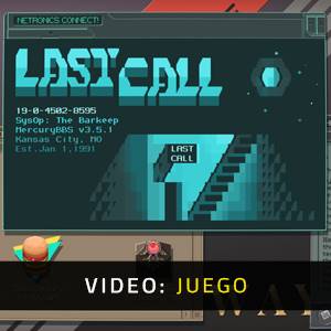 Last Call BBS - Vídeo del juego