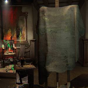 Layers of Fear Legacy - Sala de arte
