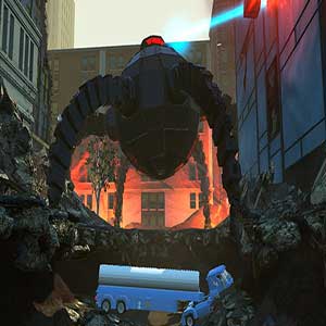 LEGO The Incredibles - Robot de Lego destruyendo la ciudad