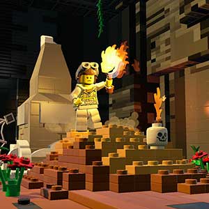 LEGO Worlds Exploración en la Tumba