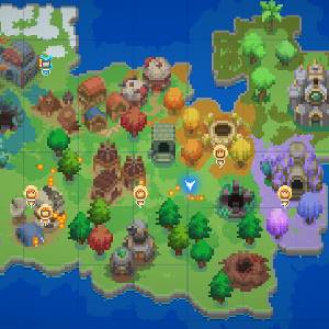 Let’s Build a Dungeon - Mapa del Mundo