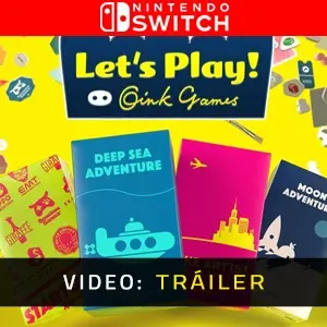 Let’s Play Oink Games Nintendo Switch - Tráiler