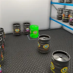 Liquor Store Simulator - Barril de Cerveza
