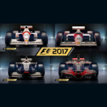 ¡La lista de coches de legenda en F1 2017 está ahora completa con la adición de los McLarens !