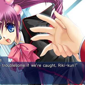 Little Busters - Saigusa con Riki