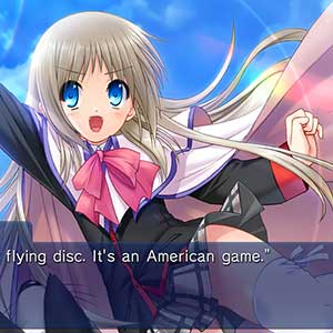 Little Busters - Kud Jugar al frisbee