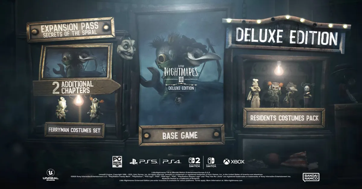little nightmares 2 preorder bonus