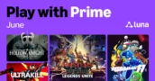 Juega gratis con Prime: Juegos en la nube de Amazon Luna para junio de 2026