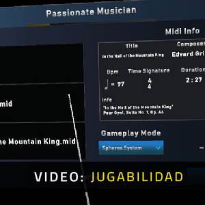 Maestro VR - Jugabilidad