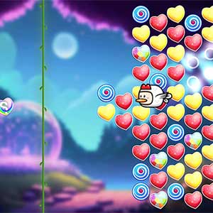 Magic Bubble Shooter - Corazón Arco Iris