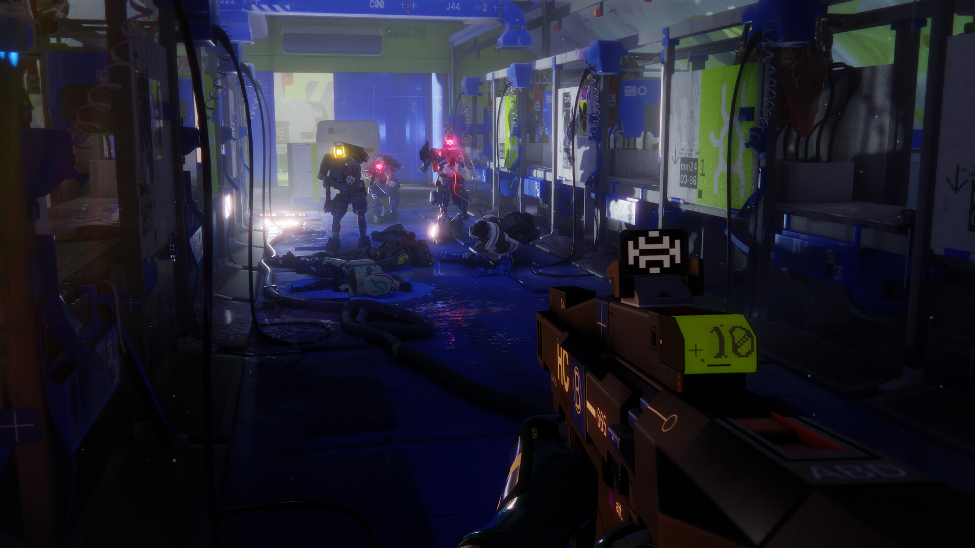 Marathon gameplay image with futuristic extraction shooter visuals