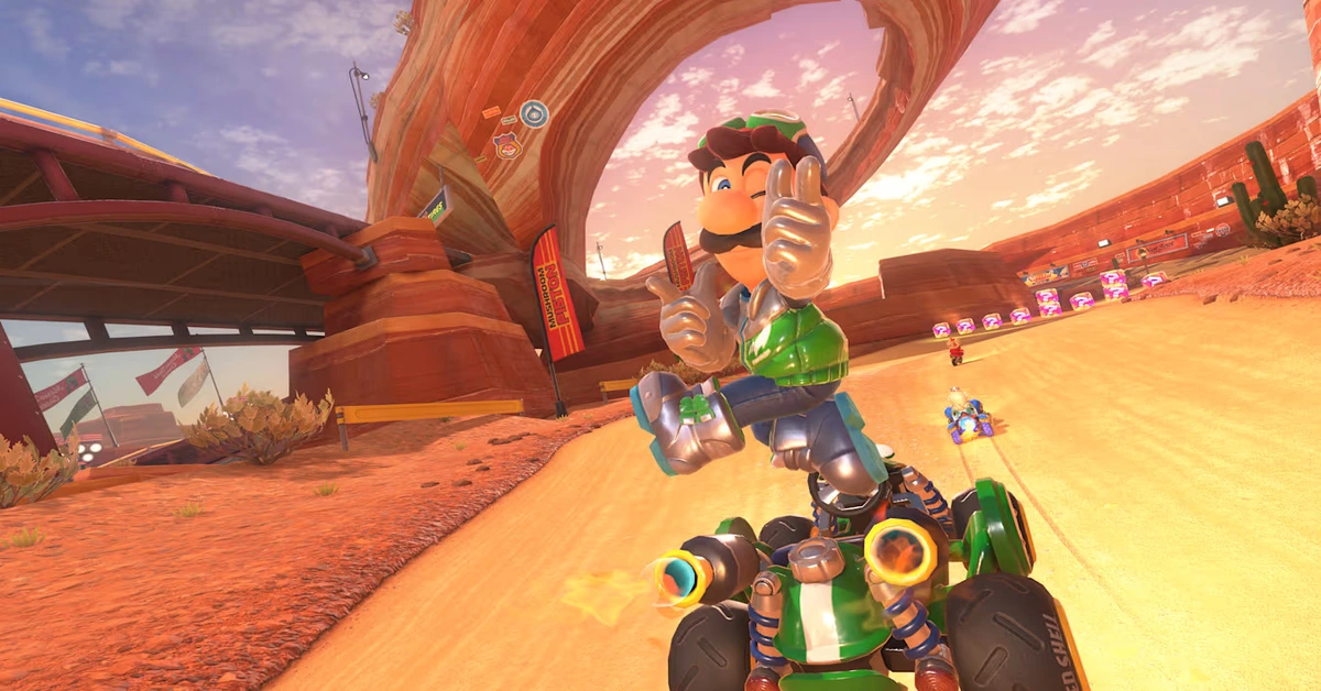 Mario Kart World New Routes and Stickers